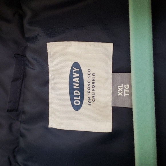 Old Navy Women's Navy Blue Quilted Zip-Up Vest - Size XXL - Picture 5 of 8